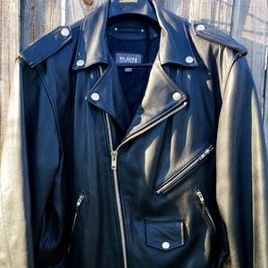 Black Motorcycle Jacket